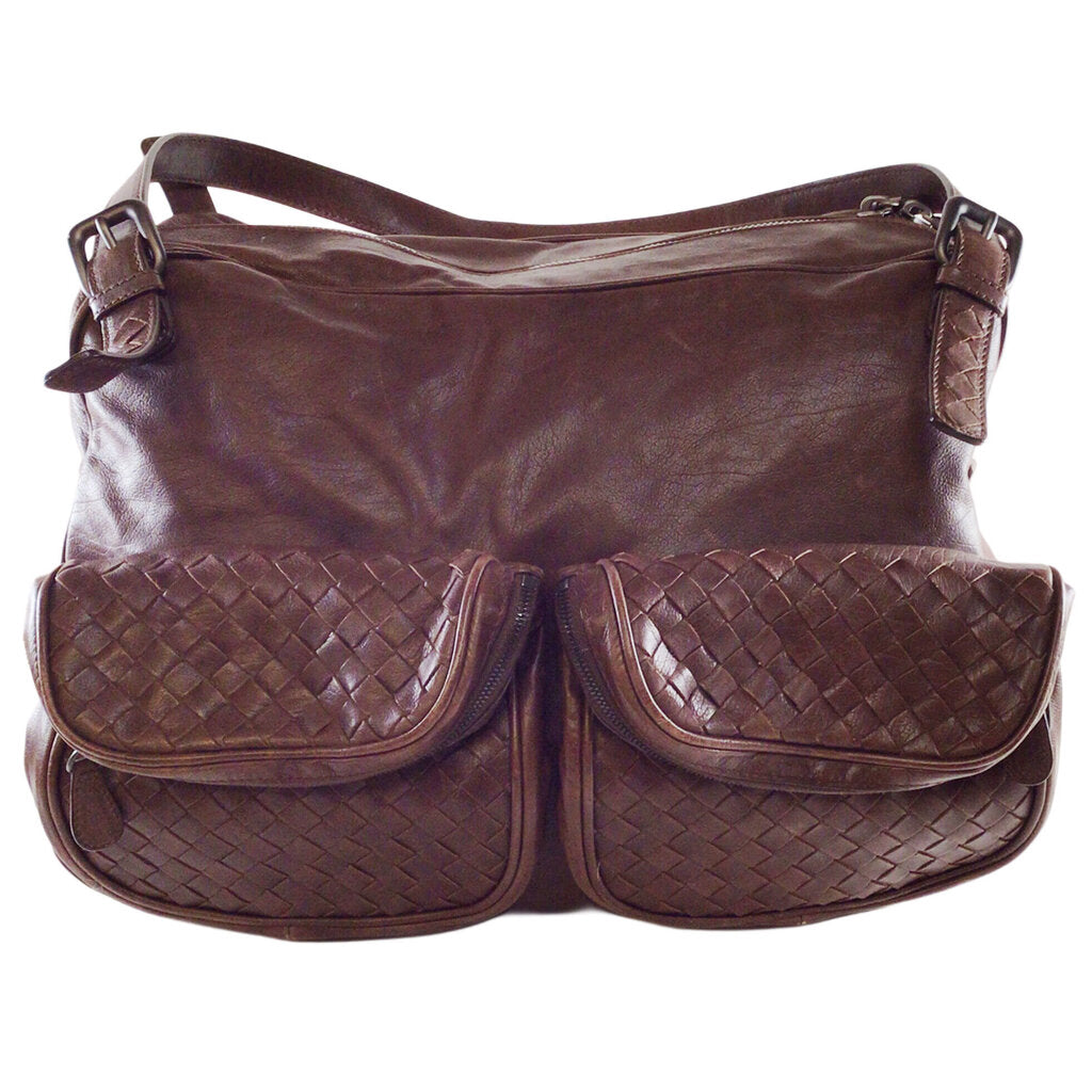 Vintage Bottega Veneta Brown Leather