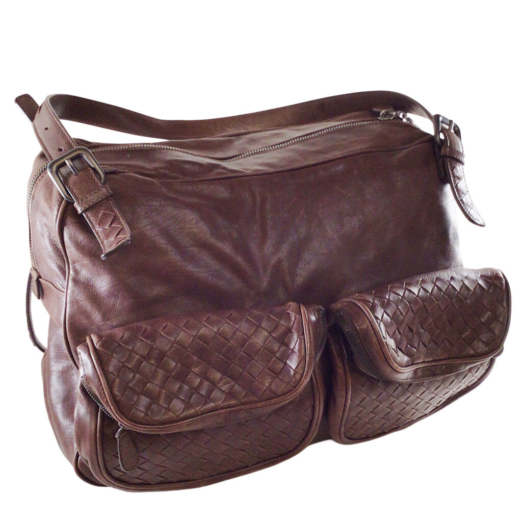 Vintage Bottega Veneta Brown Leather