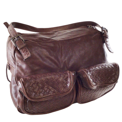 Vintage Bottega Veneta Brown Leather