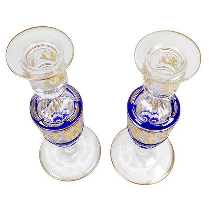 Val St. Lambert Candlesticks (PAIR)