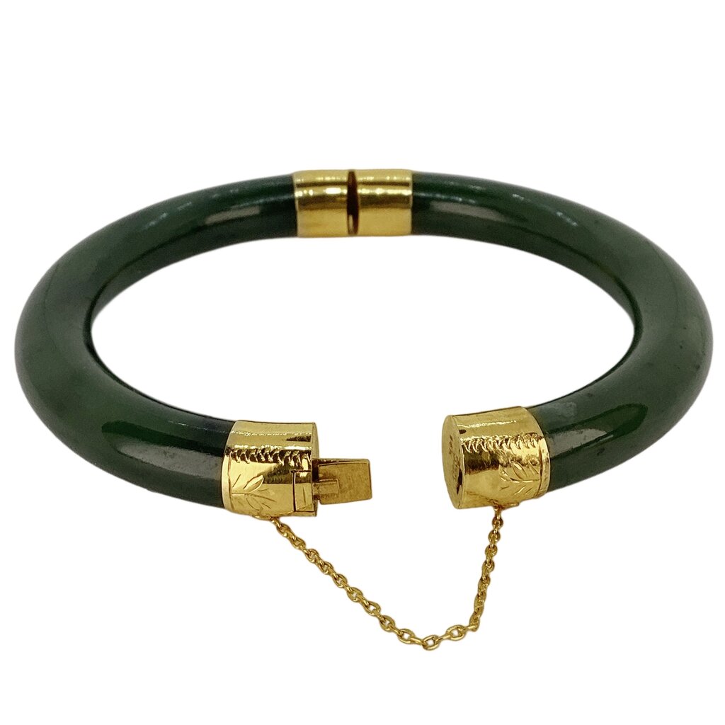 Jade Bangle Bracelet - Opportunity Shop DC