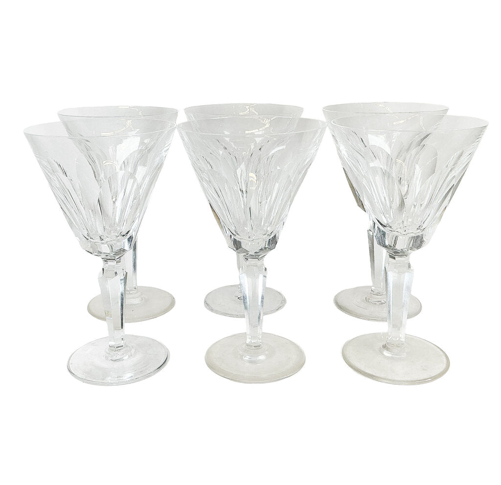 Waterford (S/6) Water/Red Wine Glasses - Opportunity Shop DC