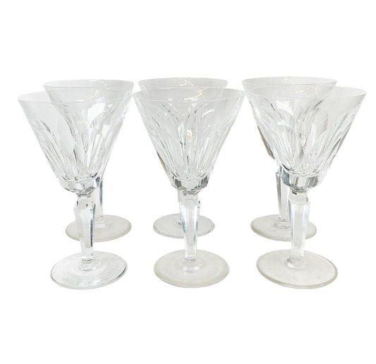 Waterford S/6 Water/Wine Glasses - Opportunity Shop DC