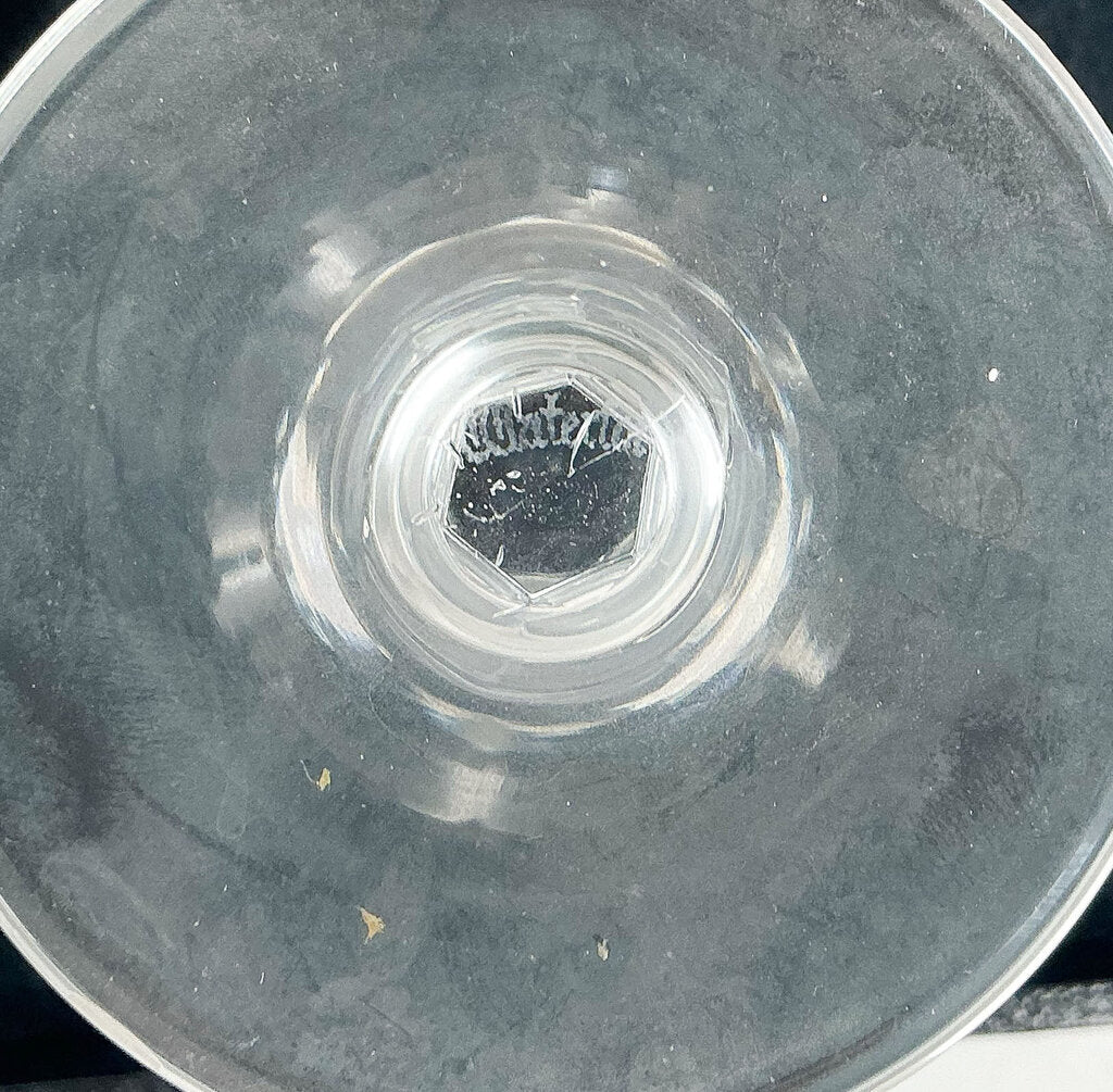 Waterford S/6 Water/Wine Glasses - Opportunity Shop DC