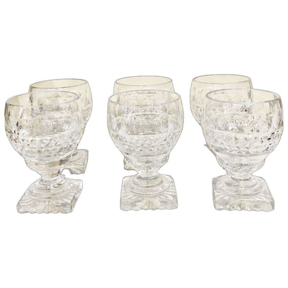 Antique Anglo-Irish Rummers (S/6) - Opportunity Shop DC