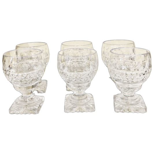 Antique Anglo-Irish Rummers (S/6) - Opportunity Shop DC