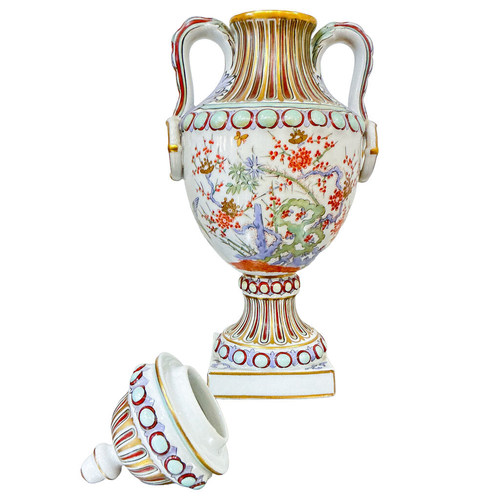 Vintage Limoges Hand Painted Lidded Urn - Opportunity Shop DC