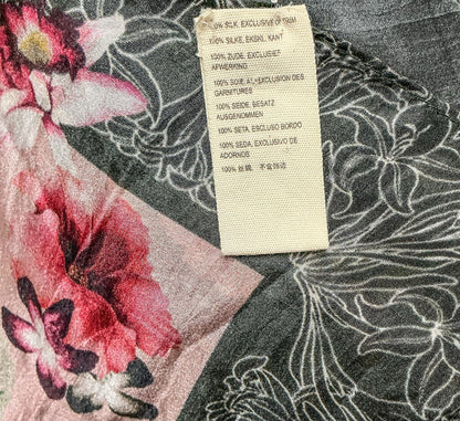 Johnny Was Floral Scarf (Pink & Blue) - Opportunity Shop DC