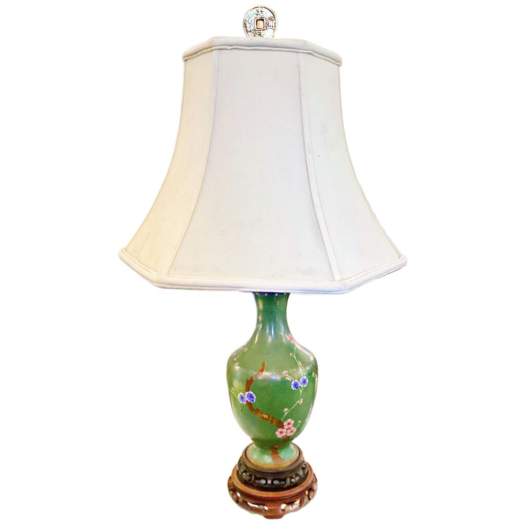 Cloisonne Lamp - Opportunity Shop DC