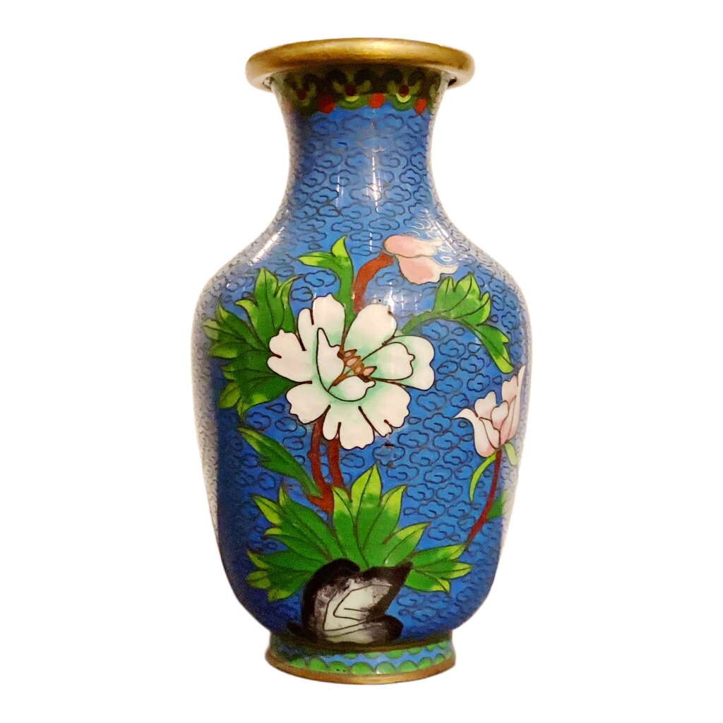 S/5 Cloisonne Vases
