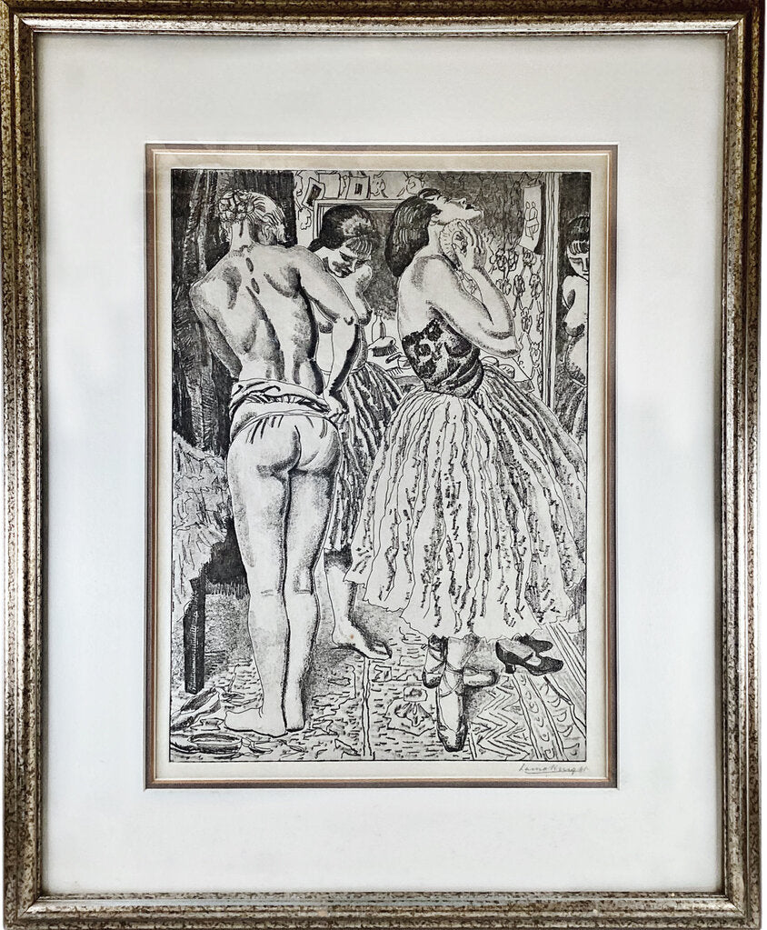 Laura Knight. Signed Litho. "Ballet." 1927.
