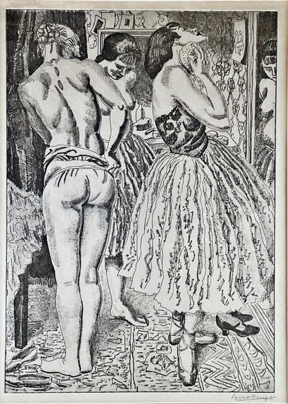 Laura Knight. Signed Litho. "Ballet." 1927.