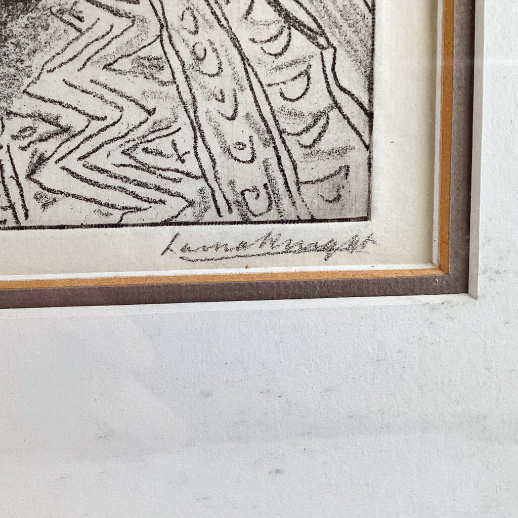 Laura Knight. Signed Litho. "Ballet." 1927. - Opportunity Shop DC