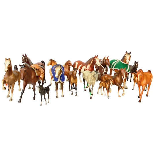 Herd of Vintage Breyer Horses (17)