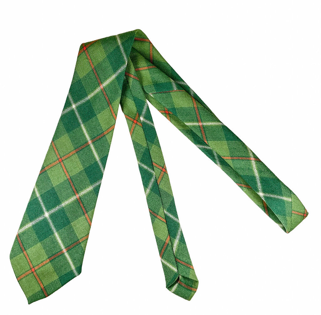 Vintage Scottish Wool Tartan Tie - Opportunity Shop DC