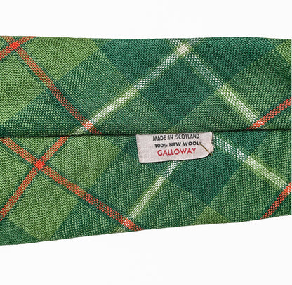 Vintage Scottish Wool Tartan Tie