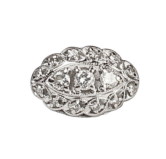 14K WG Edwardian-Style Diamond Ring - Opportunity Shop DC