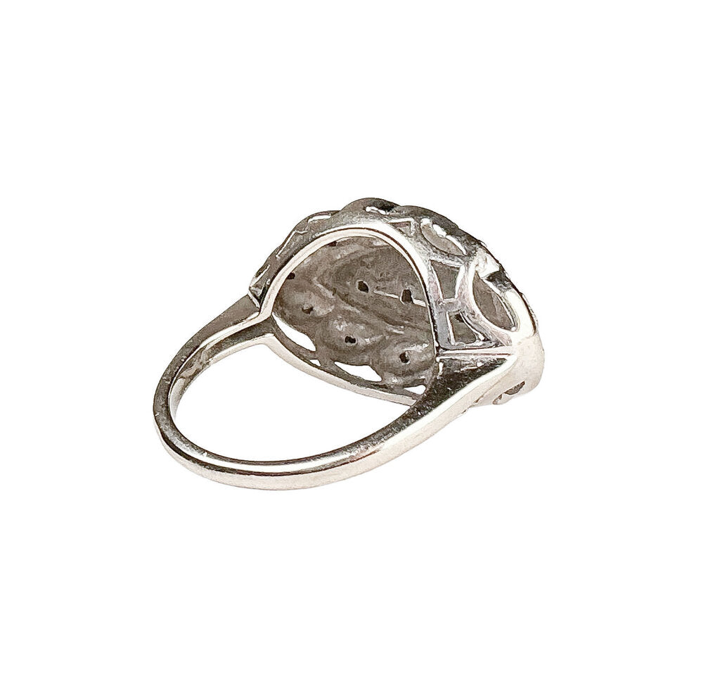 14K WG Edwardian-Style Diamond Ring - Opportunity Shop DC