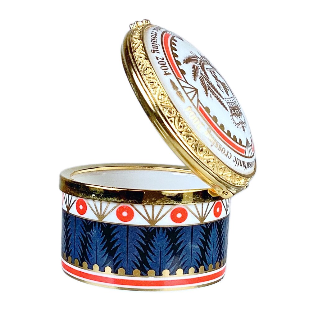 Ltd Edition Queen Mary Pill Box. Inaugural Voyage 2004. - Opportunity Shop DC