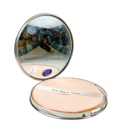 Sterling Circular Compact. Rex 1930's - Opportunity Shop DC