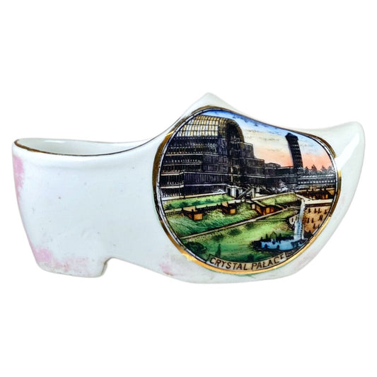 German Porcelain Crystal Palace Clog - Opportunity Shop DC