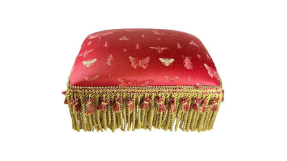 Tasseled Footstool - Opportunity Shop DC