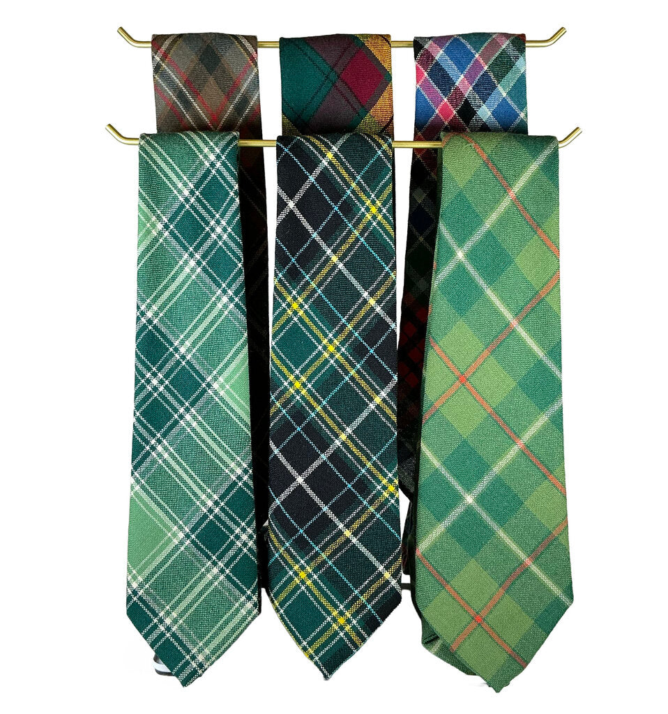 S/6 Vintage Scottish Tartan Ties - Opportunity Shop DC