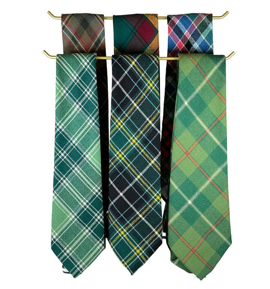 S/6 Vintage Scottish Tartan Ties - Opportunity Shop DC
