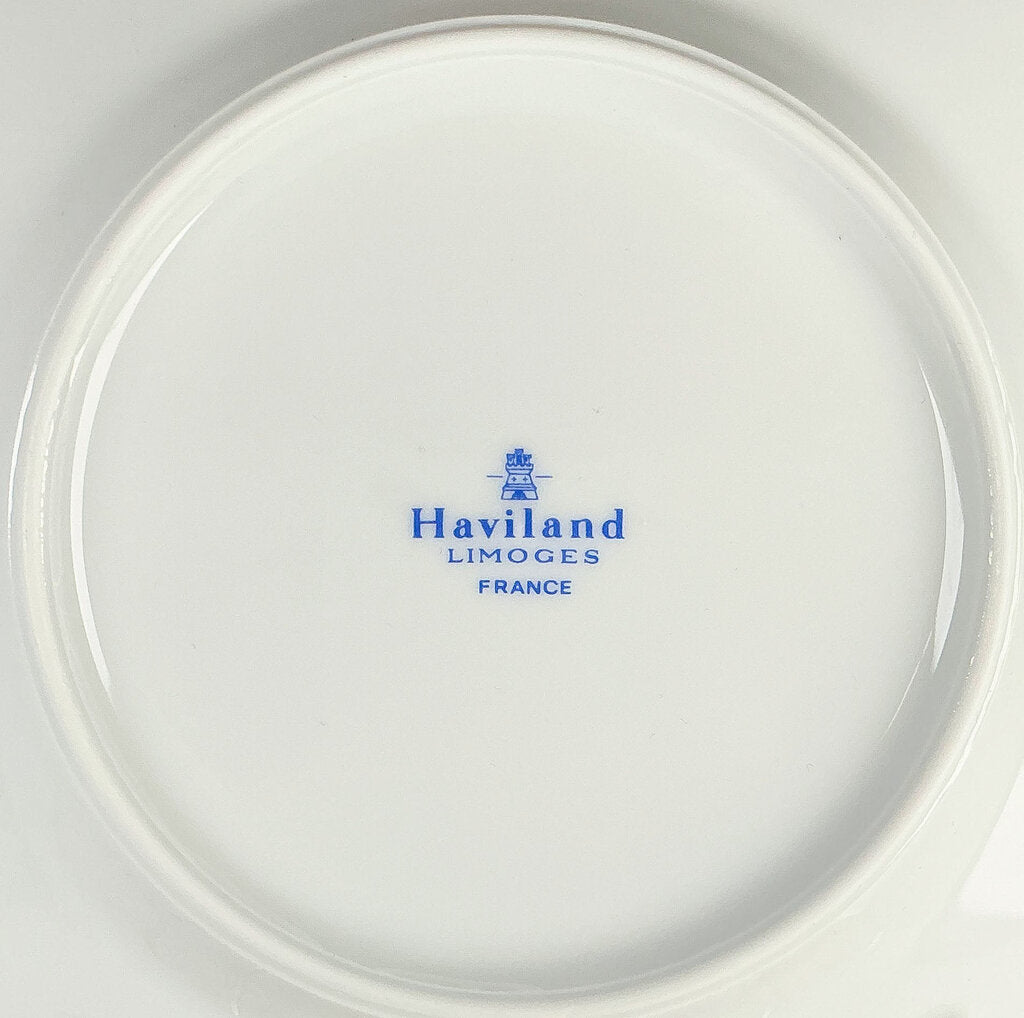 9pc Limoges Turenne Cobalt Blue Bread & Butter Plates - Opportunity Shop DC