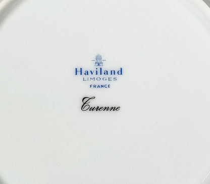13p Limoges Turenne Cobalt Blue Salad Plates - Opportunity Shop DC