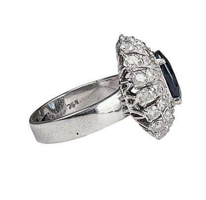 14K YG Ring w Sapphire - Opportunity Shop DC