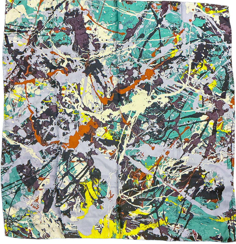 Guggenheim Jackson Pollock Scarf - Opportunity Shop DC