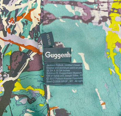 Guggenheim Jackson Pollock Scarf - Opportunity Shop DC