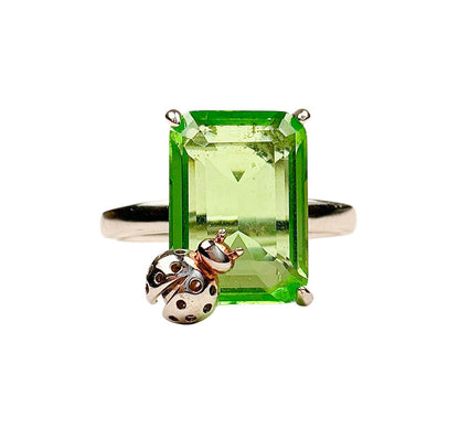 Tiffany Love Bug Ladybug Cocktail Ring - Opportunity Shop DC