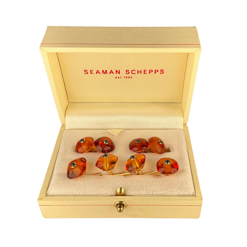 Seaman Scheeps 18K Gold Tuxedo Set - Opportunity Shop DC