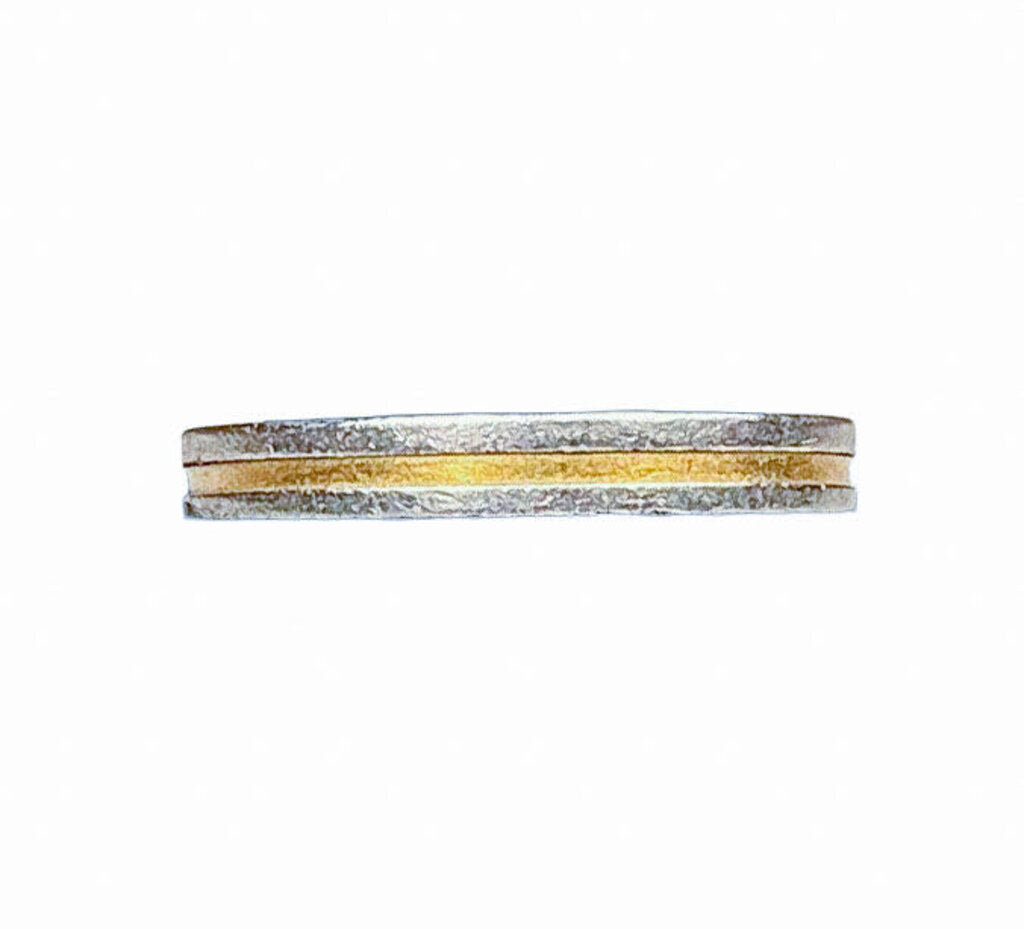 Platinum 950 & 18K Gold Two-Toned Band - Opportunity Shop DC