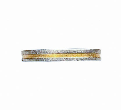 Platinum 950 & 18K Gold Two-Toned Band - Opportunity Shop DC