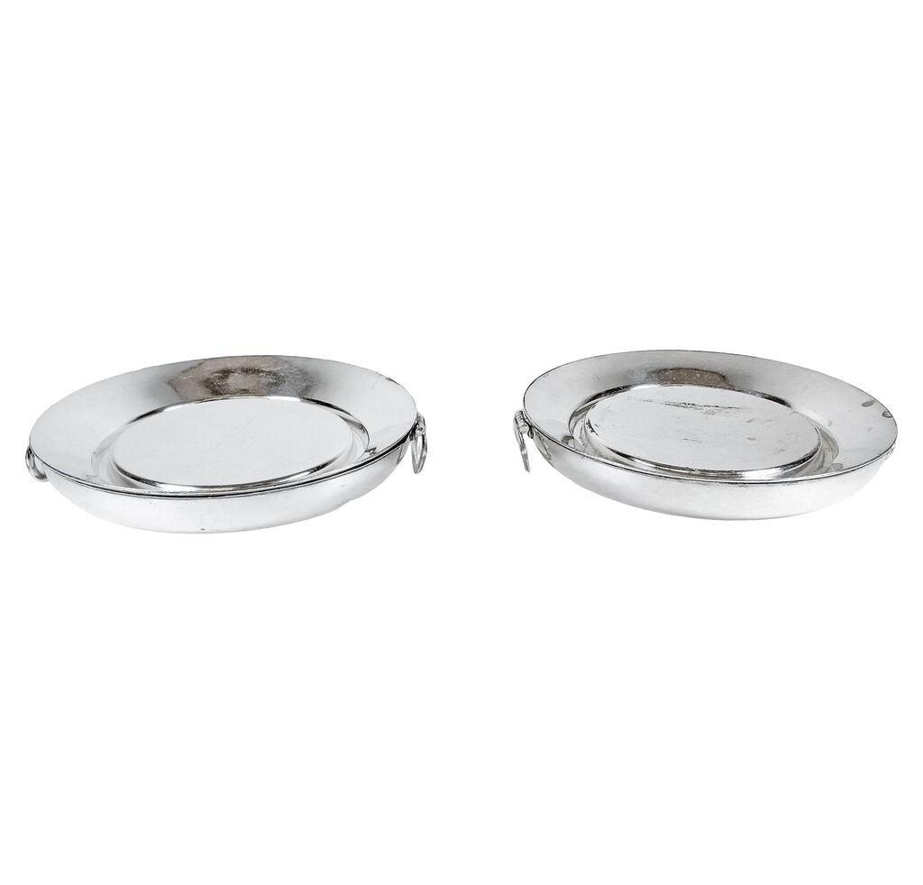 PAIR Matthew Boulton Silverplate Warmers c.1810