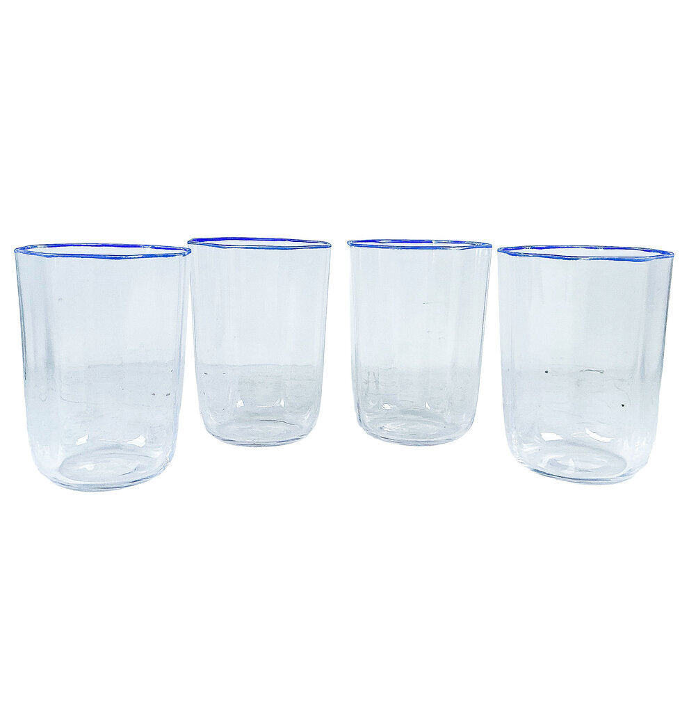 SET/4. Water Glasses. G. Cenedese. Murano. Vintage. - Opportunity Shop DC