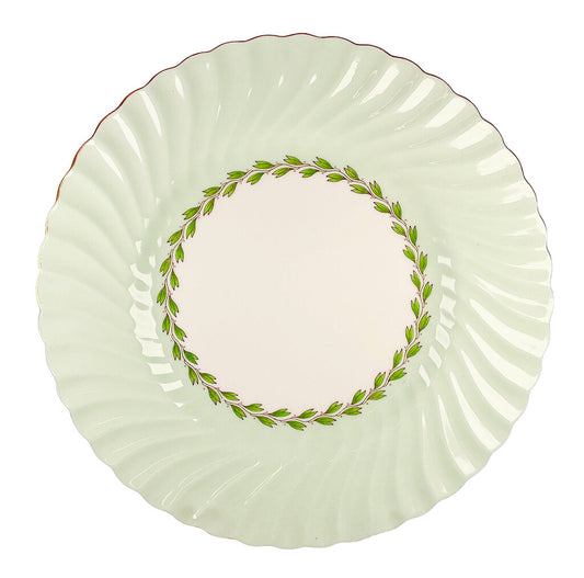 12 PC Cheviot Green Minton Bone China Dinner Plates - Opportunity Shop DC