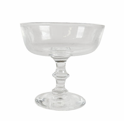 SET/6 Steuben Mid-Century Teardrop Dessert/Sherbet Dishes