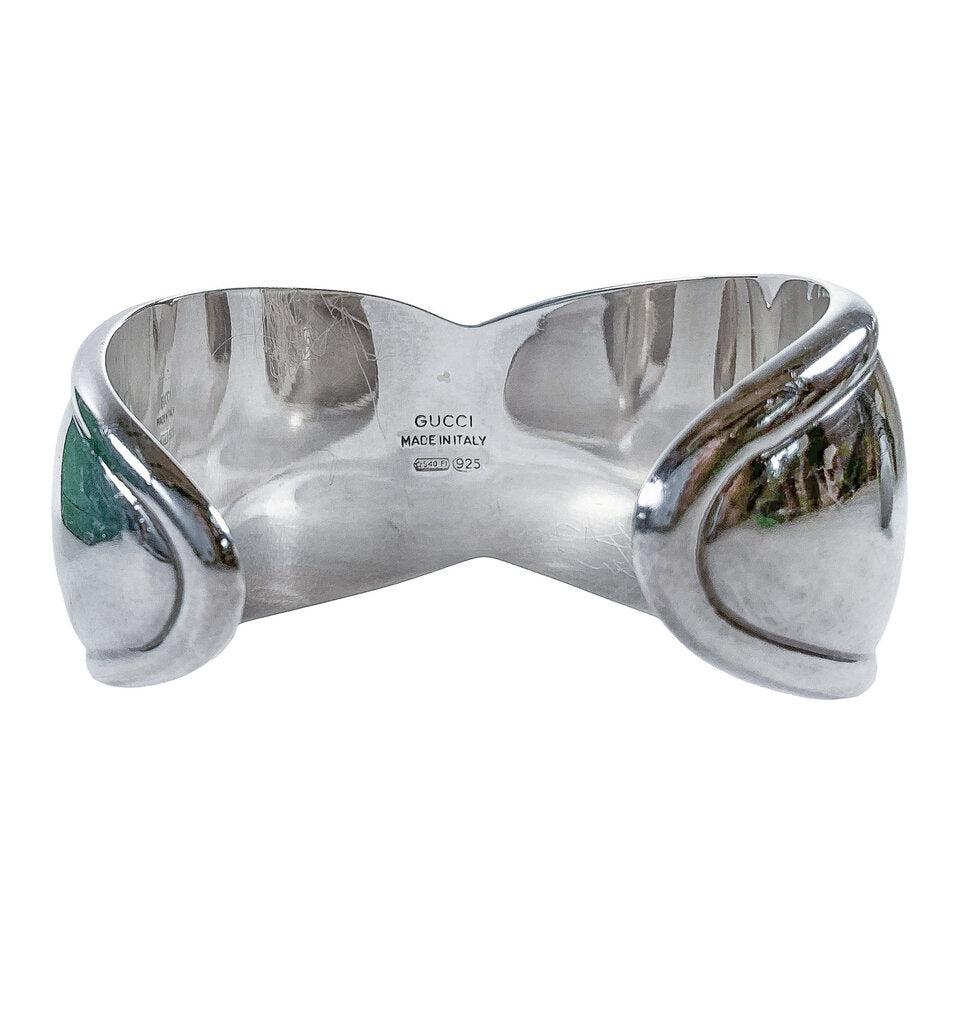 Vintage Gucci Sterling Cuff - Opportunity Shop DC