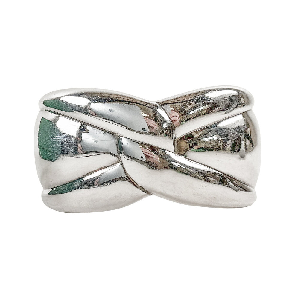 Vintage Gucci Sterling Cuff - Opportunity Shop DC