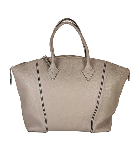 Louis Vuitton Lg Gray Veau Bag (orig. $3300) - Opportunity Shop DC