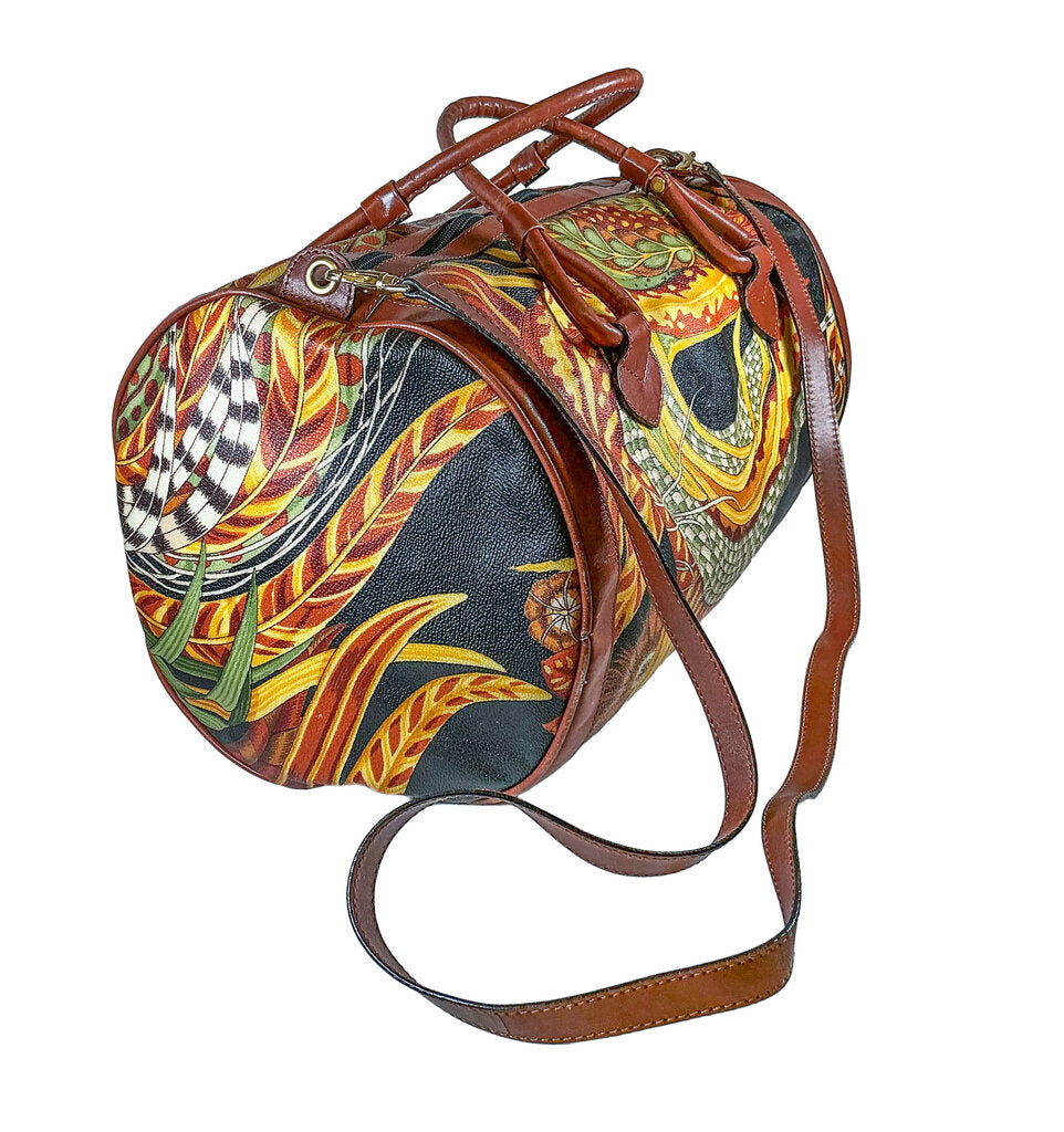 Vintage Ferragamo Boston Bag (orig. $1785) - Opportunity Shop DC