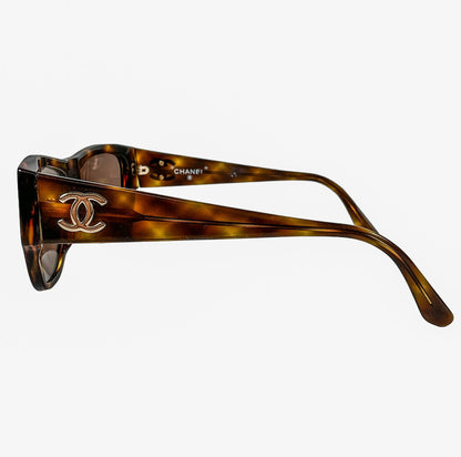 Chanel Black Tortoise Sunglasses (orig. $325) - Opportunity Shop DC