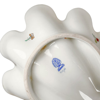 Herend Yellow Dynasty Dolphin Serving Dish