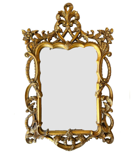 MCM Hollywood Regency Style Gilt Mirror - Opportunity Shop DC