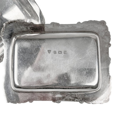 Antique Sterling Butter Dish. British Hallmarks.