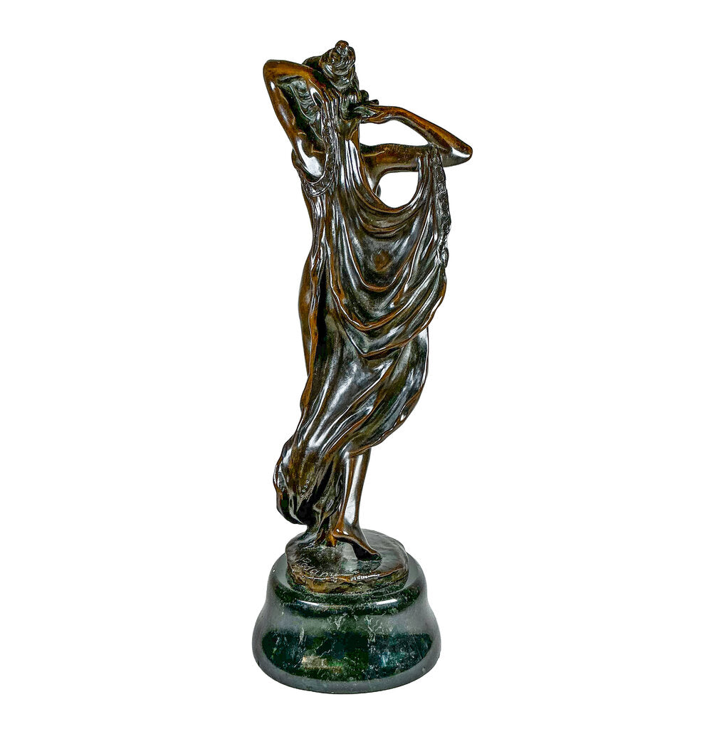 Rudolf Podany. "Le Matin". Bronze.